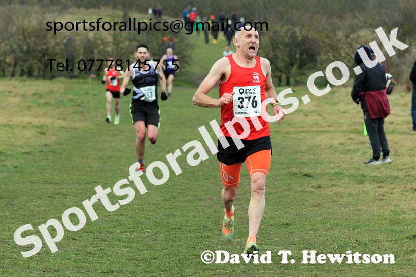 Mens 35 to 60 2022 NEMAA Open Cross Country Champs., Wallsend, Tyne and Wear. Photo: David T. Hewitson/Sports for All Pics